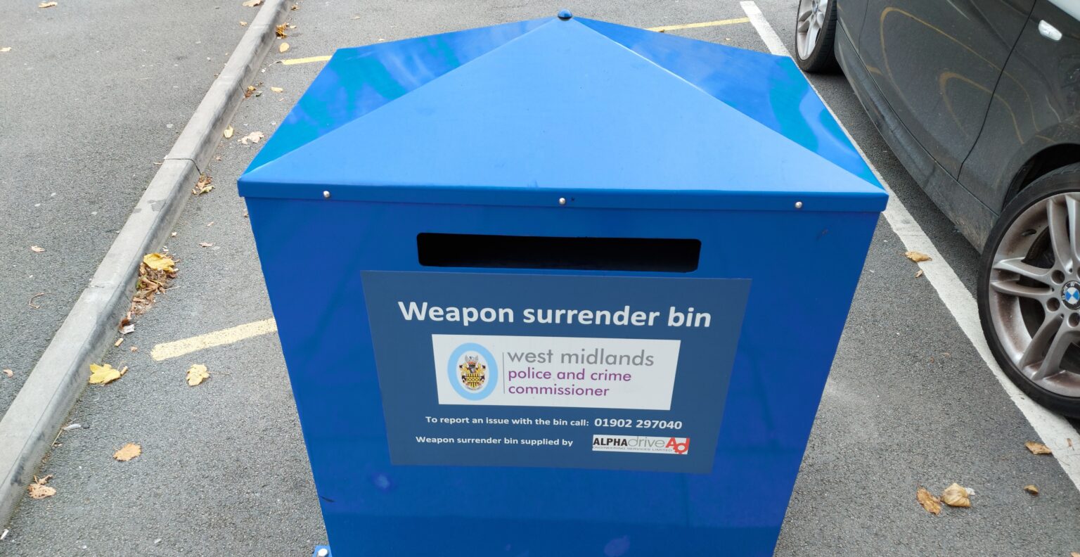 New Weapon Bin Installed in Coventry Coventry Citizens Party