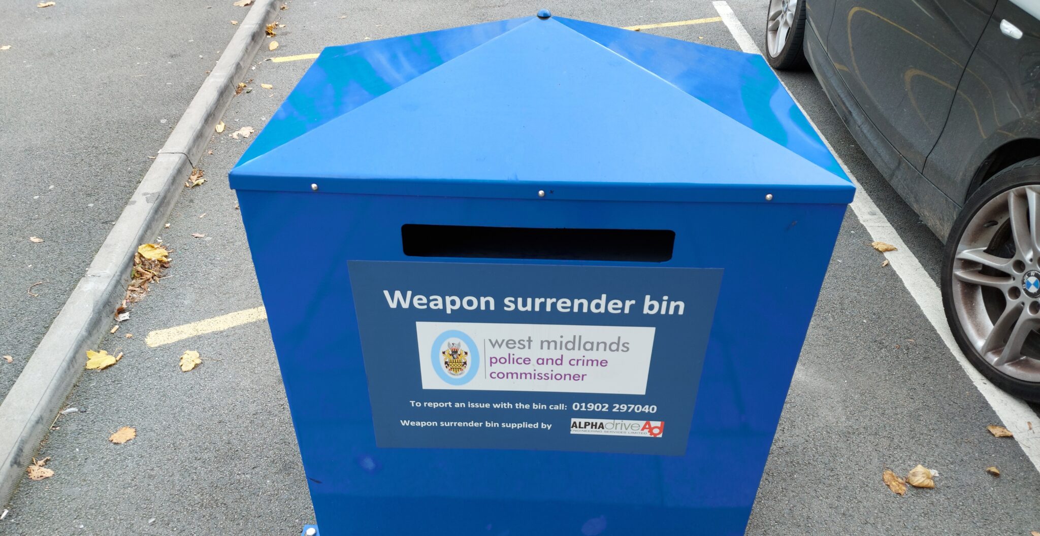 New Weapon Bin Installed in Coventry Coventry Citizens Party